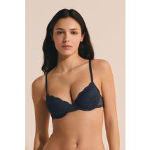Sujetador N.4 - Copas finas - IDOLE - 95D - indigo fonce - Mujer - Etam