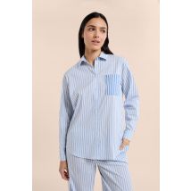 Koszula Nocna w paski - XL - bleu ciel - Etam