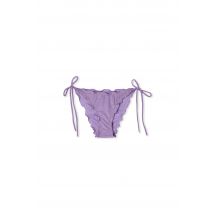 Braga de bikini con lazos brillante - BALLOTA - 40 - lavande - Mujer - Etam