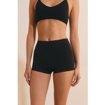 Szorty boy leg - L - black - Etam