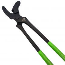 Hoof Clencher Clincher Curved Jaw Clench Tong 14"" Black Green