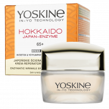 Yoskine Hokkaido Japan-Enzyme krem do twarzy na dzień i noc 65+ z enzymem z dyni