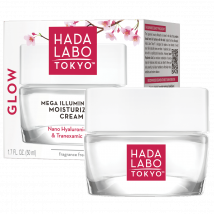 Hada Labo Tokyo Glow Skin Rozświetlający krem nawilżający do twarzy na dzień i na noc