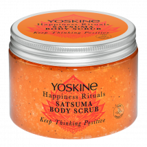 Yoskine Happiness Rituals Peeling cukrowy do ciała SATSUMA