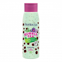 Perfecta Bubble Tea Balsam do ciała Silne odżywienie Szafran, Rozmaryn + Zielona Herbata