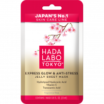 Hada Labo Tokyo Premium maska do twarzy Express Glow & Anti-Stress