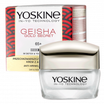 Yoskine Geisha Gold Secret Krem do twarzy na dzień i noc 65+ z kolagenem