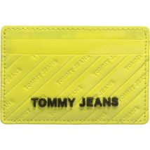Tommy Jeans PU CC Holder Emboss Patent Damen Geldbeutel neon gelb One Size