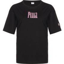 Puma Downtown Graphic Damen T-Shirt schwarz Gr. M