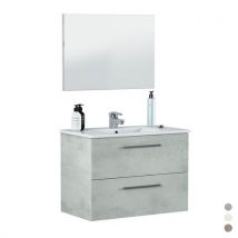 MOBILE BAGNO SOSPESO ARUBA (DA MONTARE)- cm 57 x 60 x 45 Rovere Alaska- DH- pezzi 1