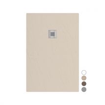 PIATTO DOCCIA MOD. ESTASI RETTANGOLARE- Cemento - cm 70 x 100- LINPH- pezzi 1