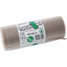 SACCO IMMONDIZIA INDUSTRIALE AMBRA ELEPACKING - CM 90X120 MY 50 CF=PZ 10- 20 confezioni