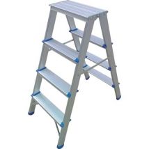 SGABELLO RAJA DOMUS ALLUMINIO GRADINI 4 H.MM 876