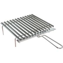 GRATICOLA BARBECUE RECUPERO GRASSO OMPAGRILL INOX CM 50X35