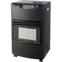 STUFA GAS GPL INFRAROSSI KIRA NERO WATT 4200 CM 42X36 H.CM 72