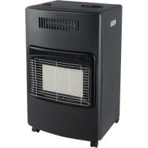 STUFA GAS GPL INFRAROSSI MITRA VENTILATA NERO WATT 4200 CM 42X38 H.CM 72
