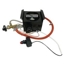 BRUCIATORE STUFA GAS ROUND PATIO DOMUS CM 180