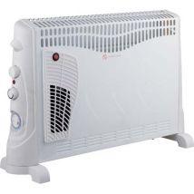 TERMOVENTILATORE A PAVIMENTO BORMIO EFFE TERMOSTATO +TIMER VOLT 230 W 750/1250/2000