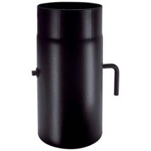 TUBO LEGNA + SERRANDA PLUS NERO OPACO SAVE CM 15 H.CM 25