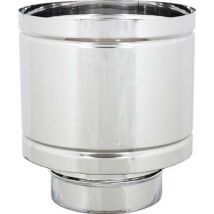 TERMINALE SCARICO A BOTTE MASCHIO ACCIAIO INOX 304 CM 25 H.CM 40