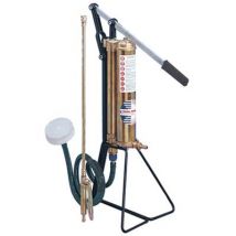 POMPA MANUALE X PITTORE VULCANO DAL DEGAN OTTONE AUTOADESCANTE SU TREPPIEDI