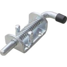 CATENACCIO + MOLLA TONDO 057 IBFM - ZINCATO PIASTRA MM 40 CM 7,5/17- 8 pezzi