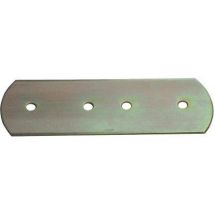 GIUNZIONE GAZEBO DRITTA 857 - ZINCATA GIALLA S.MM 4,0 MM 230X 80- 10 pezzi