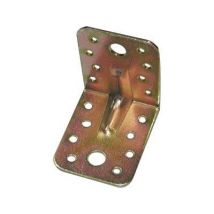 GIUNZIONE GAZEBO PESANTE ANGOLARE 874 - ZINCATA GIALLA S.MM 2,5 MM 65X65X45- 50 pezzi