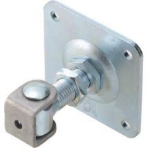 CARDINE A SALDARE CAVALLOTTO + PIASTRA 378 COMBI - ZINCATO REGOLABILE M24- 4 pezzi