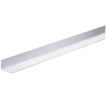 PROFILO ANGOLARE LATI UGUALI ARCANSAS - ALLUM BIANCO S.MM 1,0 MM 20X20 H.CM 200- 5 pezzi