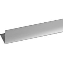 PROFILO ANGOLARE LATI UGUALI ARCANSAS - ALLUM ARGENTO LUX S.MM 1,0 MM 30X30 H.CM 200- 5 pezzi