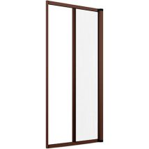 ZANZARIERA KIT PORTA EFFE MARRONE RAL 8017 FIBRA VETRO/PVC CM 150 H.CM 250