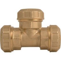 TEE A COMPRESSIONE PN25 730 ITAP - OTTONE MM 25X25X25- 6 pezzi