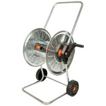 AVVOLGITUBO IRRIGAZIONE CARRELLATO AGRATI ACCIAIO ZINCATO RUOTE PLT X TUBO 1/2 MT 80