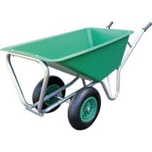 CARRIOLA BIG-TWO PROF HAND - TEL. GALVANIZZATO VASCA PPL LT 130 RUOTA MM 390X90- 1 kit