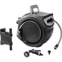 AVVOLGITUBO IRRIGAZIONE KIT REWALL GLOBO GF PLASTICA +TUBO 1/2 MT 25 +RACCORDI+PISTOLA