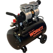 COMPRESSORE AC SILENZIATO WORKIT SECCO LT 50 HP 1,0