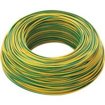 CAVO ELETTRICO UNIPOLARE FS17 - RAME/PVC GIALLO/VERDE n°XMMQ 1X40 CF=MT 100- 1 confezioni