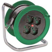 AVVOLGICAVO ONDINO FME 2P+T 16A BIPASSO SCHUKO X4 n°XMMQ 3X15 MT 15