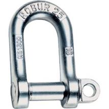 GRILLO DRITTO ZINCATO 8025 ROBUR - MM 8 L. MM 33X16- 25 pezzi