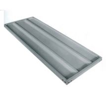 RIPIANO METALLICO RINFORZO DOPPIO PROMETAL - ACCIAIO VERN GRIGIO CM 80X50- 5 pezzi