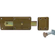 SERRATURA FERROGLIETTO P60 STACCATO FACCHINETTI - C.TONDO STACCATO M6+POMOLO E.MM 50- 2 pezzi