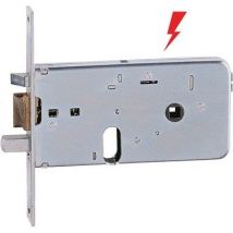 SERRATURA METALLO INFILARE ELETTRICA 550 ISEO B.Q ZINC F.MM 20 F.OVALE M2+SCR H.MM 76 E.MM 70