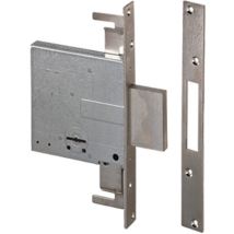 SERRATURA METALLO INFILARE 57015 CISA B.Q ZINC F.MM 25 DM M4 H.MM 114 E.MM 60