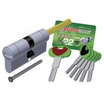 CILINDRO SAGOMATO EVO K22 TOP POMOLO SECUREMME OTT.NICH.SATIN CHIAVI 5 MM 72 31+41