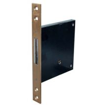 SERRATURA METALLO INFILARE 1301 FIAM B.Q OTTONE SAT F.MM 22 C.SPILLO M4 E.MM 50