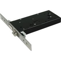 SERRATURA METALLO INFILARE ELETTRICA 5978 OMEC B.Q INOX F.MM 25 DM M4 TRIPL+SCR H.MM 64 E.MM 90