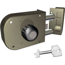 SERRATURA LEGNO APPLICARE 1650 CR C.POMPA M2+SCR+POMOLO E.MM 60 SX