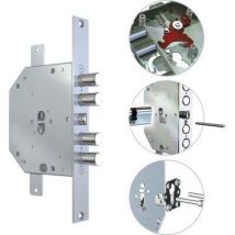 SERRATURA METALLO INFILARE 2151 PEN BLOC/FL CR F.SAGOM M2 TRIPL+SCR IP.MM 28 E.MM 60 SX