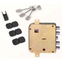 SERRATURA METALLO APPLICARE SER 322 DIERRE ATRA DM M4 TRIPL+SCR IP.MM 28 E.MM 65 DX